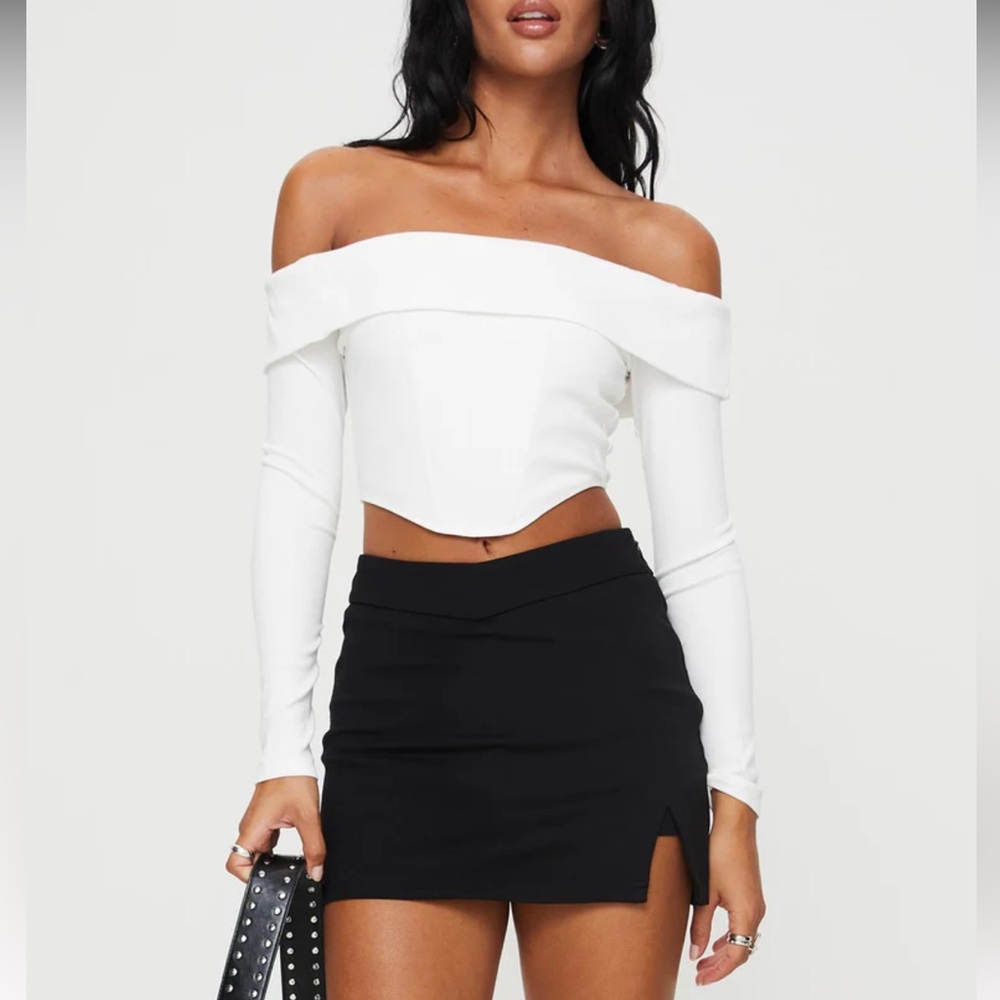 COPY - Princess Polly Mini Black Skort